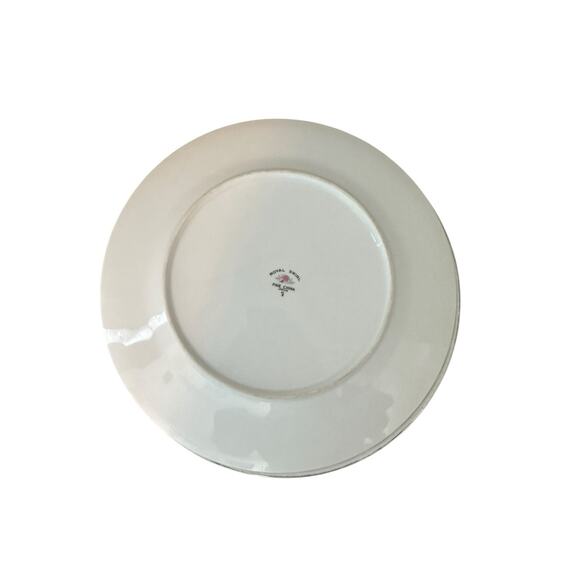 Royal Swirl pattern dinner plate by Fine China of Japan - Picture 3 of 3